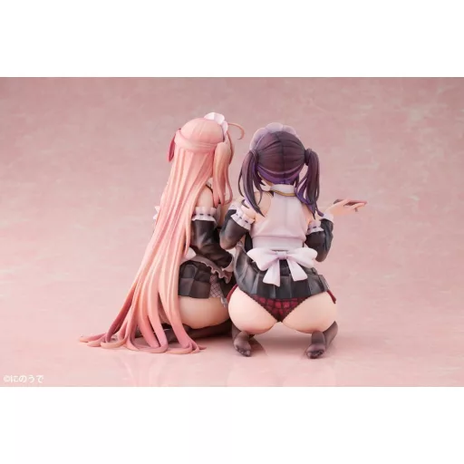 Original Character PVC Szobrok 1/5 2-Set Koho Miya & Otsuhane Fuwari illustration by Ninoude 18 cm