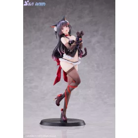   Original Character PVC Szobor 1/7 Shibarare Cat Ruhuna-chan 26 cm
