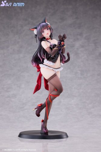 Original Character PVC Szobor 1/7 Shibarare Cat Ruhuna-chan 26 cm