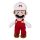 Super Mario Plüss Figura Feuer Mario 30 cm