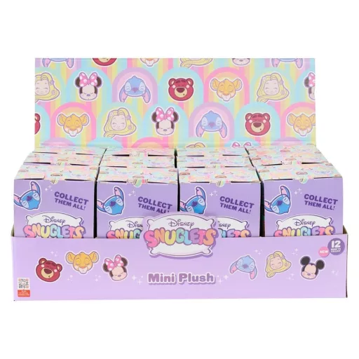 Disney Snuglets Plush Figure Wave 2 Blindbox Display (12)