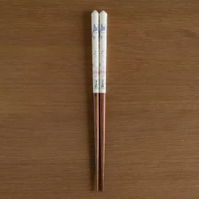   Studio Ghibli lacquered Chopsticks sketches My Neighbor Totoro cherry tree 21 cm