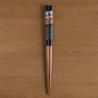   Studio Ghibli lacquered Chopsticks sketches Princess Mononoke San's Mask 21 cm