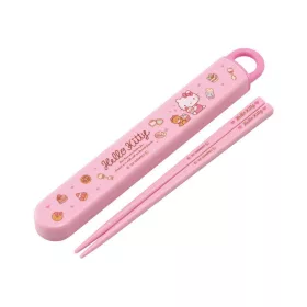 Hello Kitty Chopsticks with Box Sweety pink 16 cm