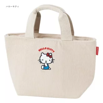 Sanrio Cooler Hand Bag Hello Kitty Corduroy