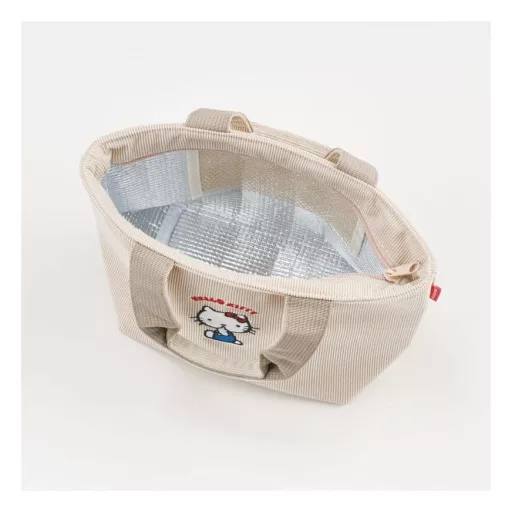 Sanrio Cooler Hand Bag Hello Kitty Corduroy