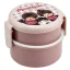 Monchhichi Two Layer Round Shape Lunch Box