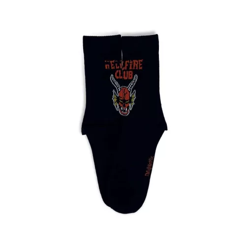 Stranger Things Socks Hellfire Club Large