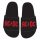 AC/DC Slippers Logo Size M