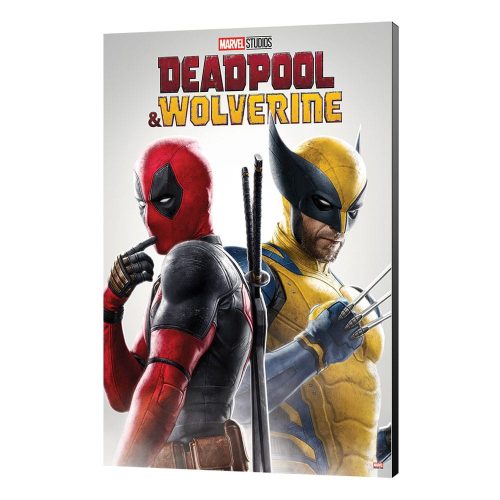 Marvel Wooden Falikép Deadpool & Wolverine 02 Best friends 35 x 50 cm