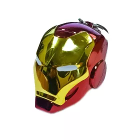 Marvel Comics Metal Keychain Iron Man Helmet