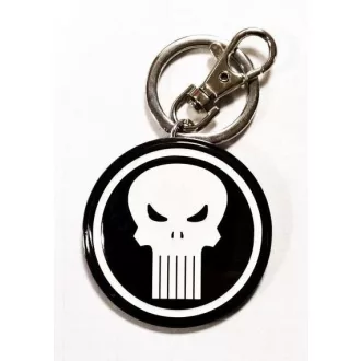 Marvel Comics Metal Keychain Punisher Logo