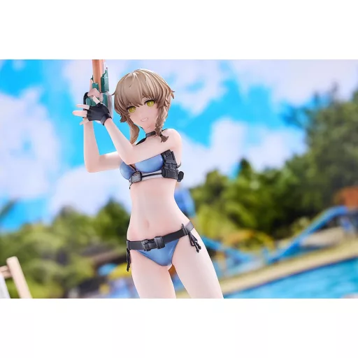 Steins Gate PVC Statue 1/7 Suzuha Amane: Swimsuit Ver. 26 cm