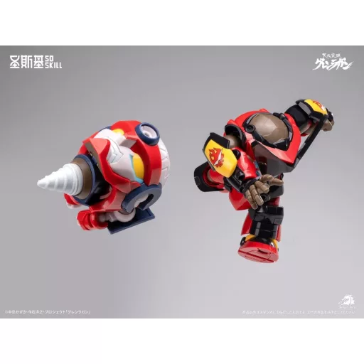 Gurren Lagann Chibi Model Kit Chibi-style Super Articulated 13 cm