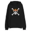 One Piece Sweater Skull Black