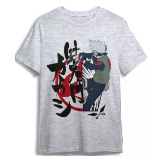Naruto T-Shirt Kakashi Grey