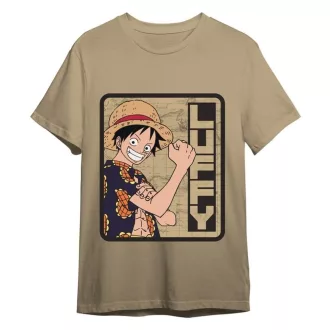 One Piece T-Shirt Monkey D. Luffy Sand