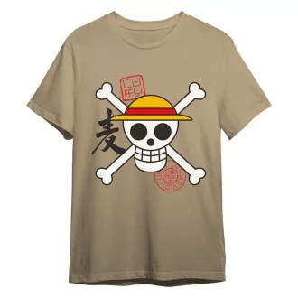 One Piece T-Shirt Skull Sand