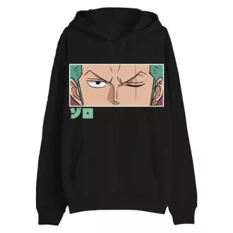 One Piece Sweater Roronoa Zoro Eyes Black