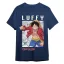 One Piece T-Shirt Monkey D. Luffy Mapa Denim