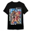 One Piece T-Shirt Straw Hat Crew Black
