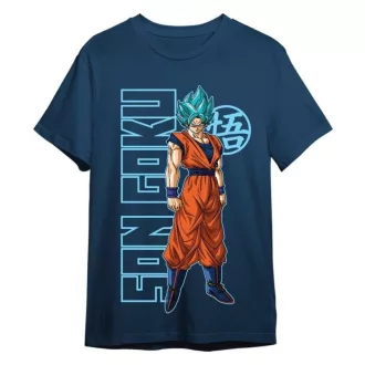 Dragon Ball Super T-Shirt Goku Super Saiyan Blue Denim