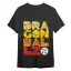 Dragon Ball T-Shirt Letters Black