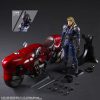 Final Fantasy VII Remake Play Arts Kai Action Figure & Vehicle Roche & Bike