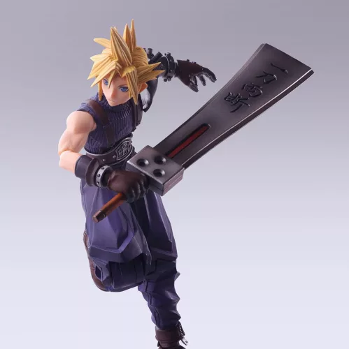 Final Fantasy VII Bring Arts Figura Cloud Strife Hardedge Ver. 15 cm