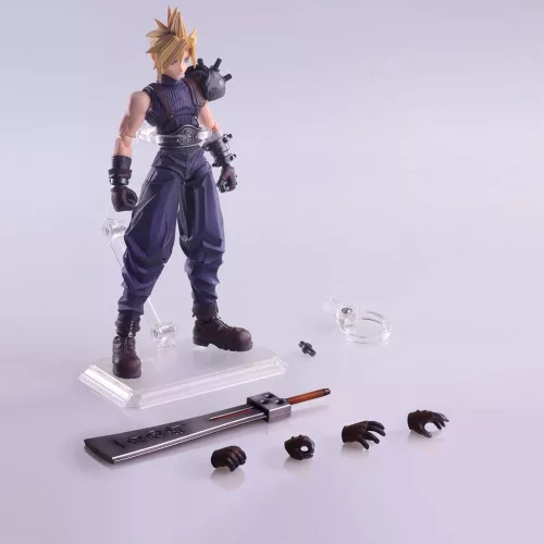 Final Fantasy VII Bring Arts Figura Cloud Strife Hardedge Ver. 15 cm