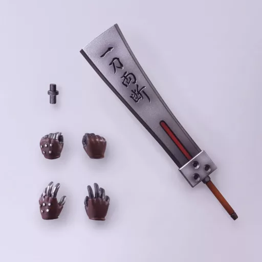 Final Fantasy VII Bring Arts Figura Cloud Strife Hardedge Ver. 15 cm