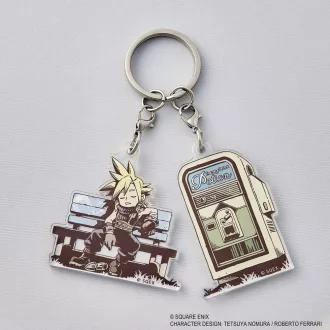 Final Fantasy VII Rebirth Acrylic Keychain Napping Cloud