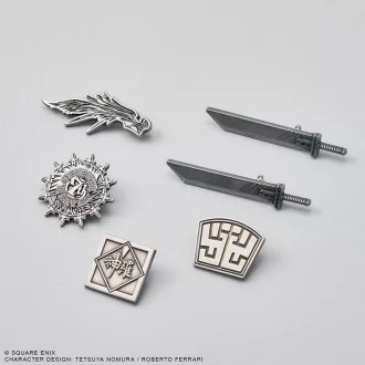   Final Fantasy VII Rebirth Mini Metal Pins Blind Box Display (6)