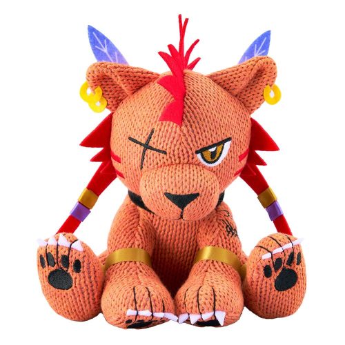 Final Fantasy VII Remake Knitted Plüss Figura Red XIII 20 cm