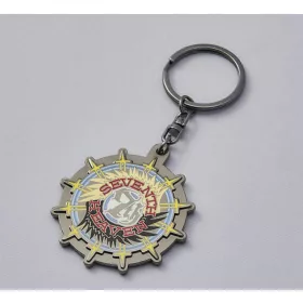 Final Fantasy VII Rebirth Metal-Keychain Seventh Heaven