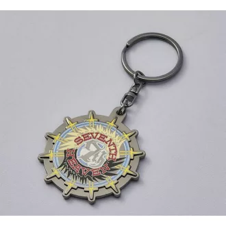 Final Fantasy VII Rebirth Metal-Keychain Seventh Heaven