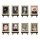 Final Fantasy XIV Framed Portrait Magnets Vol. 1 Display (8)