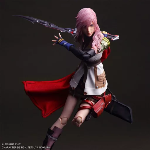 Final Fantasy XIII Play Arts Shin Action Figure Lightning 26 cm