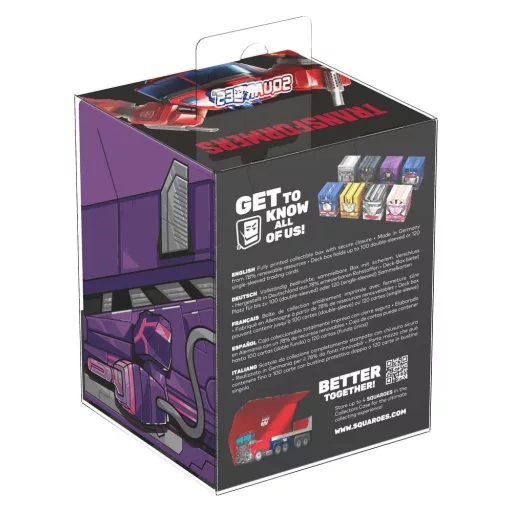 Squaroes Squaroe Transformers TR007 - Shockwave