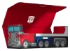 Squaroes Collectors Case 400 Squaroe Transformers - Optimus Prime Truck