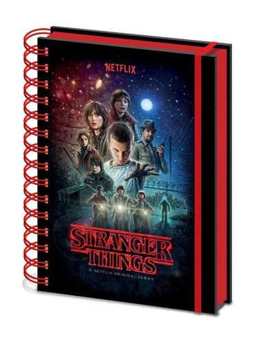 Stranger Things Wiro Jegyzetfüzet A5 One Sheet