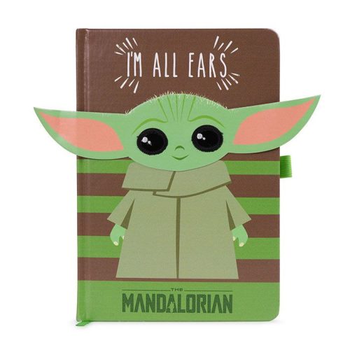 Star Wars The Mandalorian Premium Jegyzetfüzet A5 I'm All Ears Green