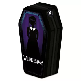 Wednesday Coffin Shaped Pencil Case