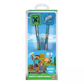 Minecraft Pencil with Topper 2-Pack