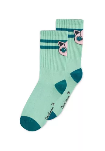 Pokemon Zokni 2-Pack Heads Grey 35-38