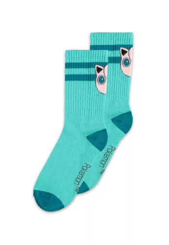 Pokemon Zokni 2-Pack Heads Grey 39-42