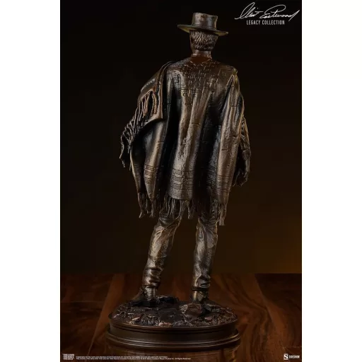 The Good, The Bad and the Ugly Statue The Man with No Name (Faux Bronze) 39 cm