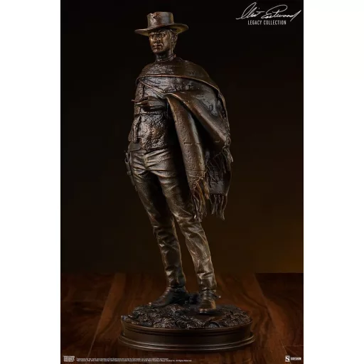 The Good, The Bad and the Ugly Statue The Man with No Name (Faux Bronze) 39 cm