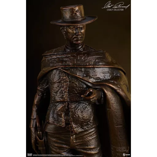 The Good, The Bad and the Ugly Statue The Man with No Name (Faux Bronze) 39 cm