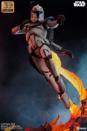 Star Wars Premium Format Figure Captain Rex (Phase 1 Version) Sideshow Exclusive 68 cm